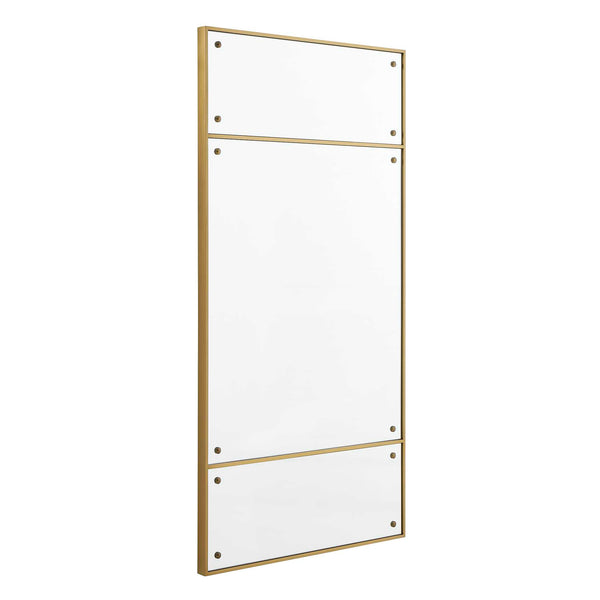 Uttermost Wrenton Brass Rectangular Mirror