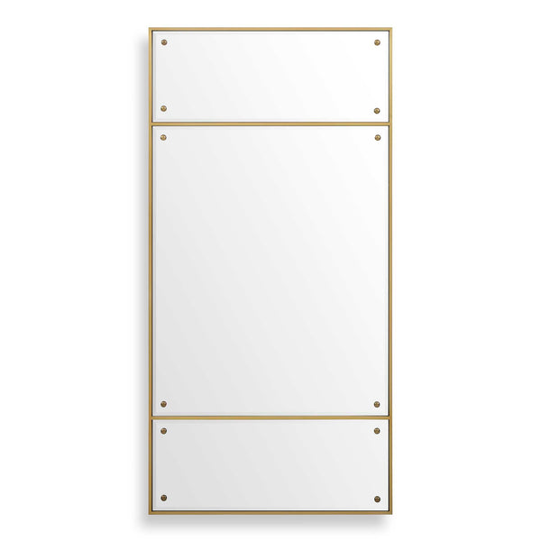 Uttermost Wrenton Brass Rectangular Mirror