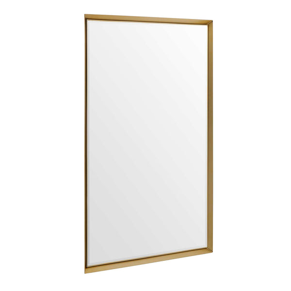Uttermost Heisler Brass Mirror