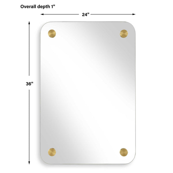 Uttermost Hamrick Frameless Mirror