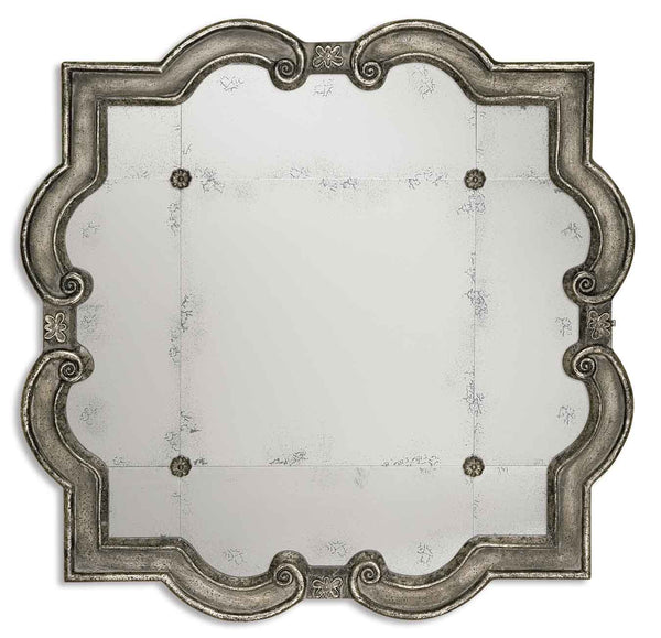 Uttermost Prisca Distressed Silver Mirror