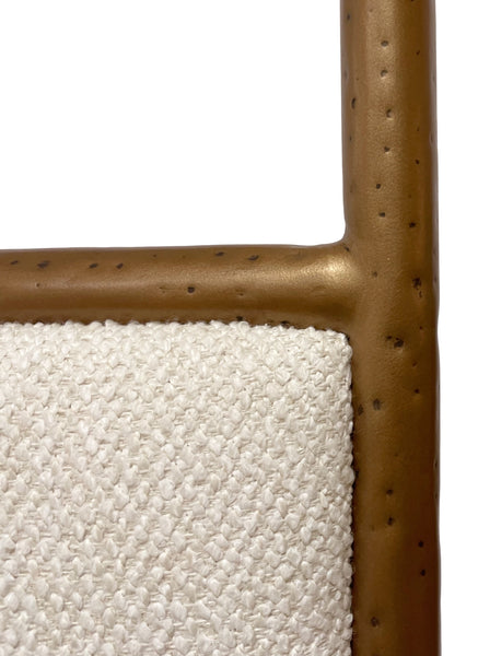 Royce Iron Canopy Bed 1208 Hammered Brass