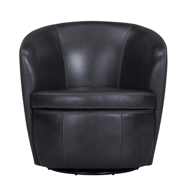 Barolo Leather Swivel Chair