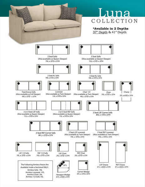 Four Seasons Luna Sectional