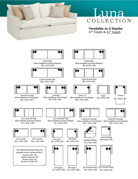 Four Seasons Luna Sectional