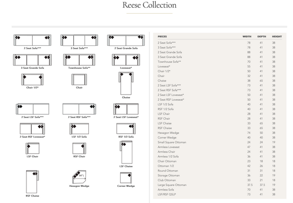 Four Seasons Reese Sectional