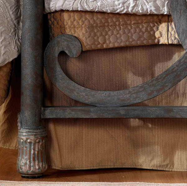 Laurel Iron Bed by Wesley Allen