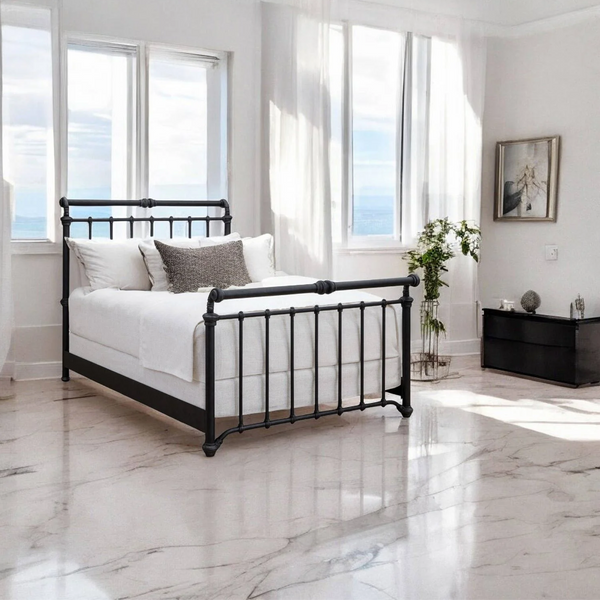 Sheffield Iron Bed by Wesley Allen