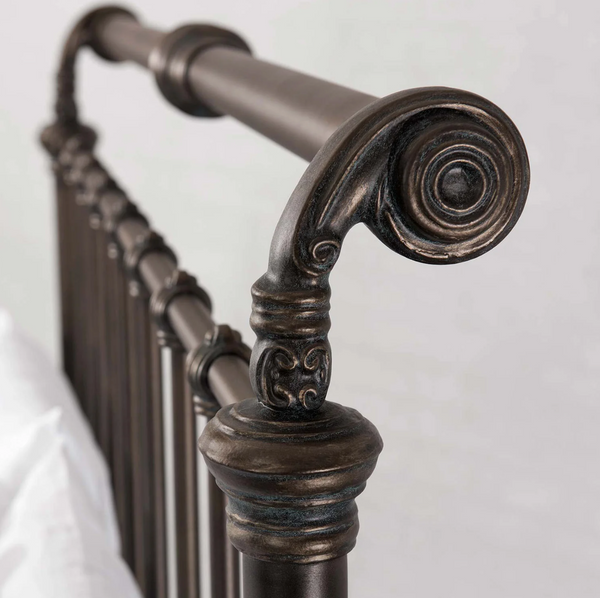 Sheffield Iron Bed by Wesley Allen