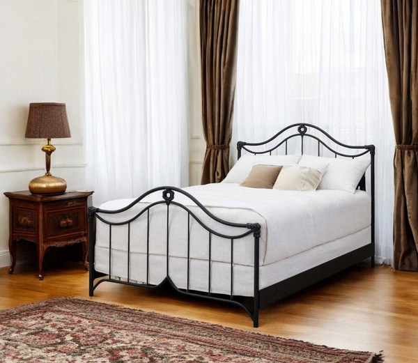 Montgomery Iron Bed by Wesley Allen