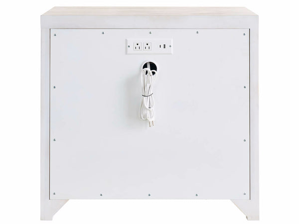 River Rock Three Drawer Nightstand