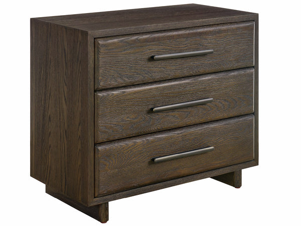Sable Three Drawer Nightstand
