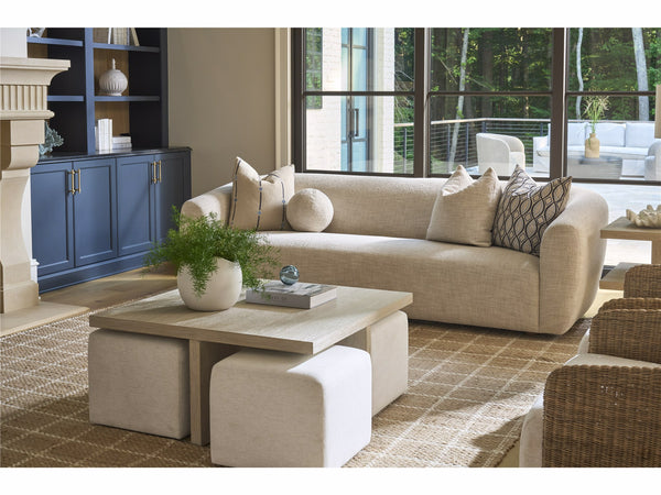 Dockside Cocktail Table with Ottomans