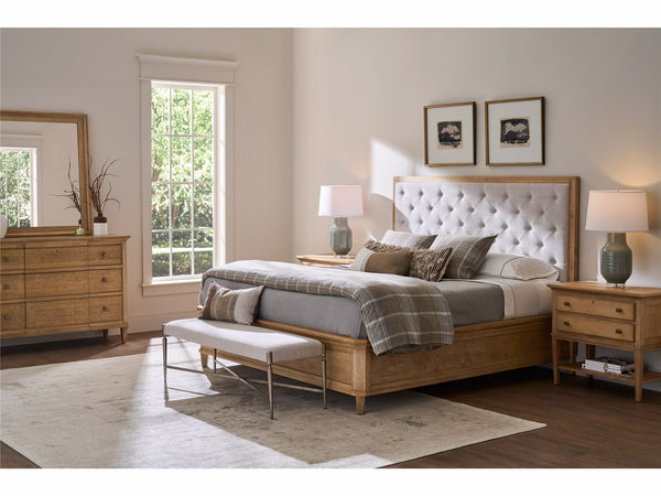 Brindle Upholstered Bed King