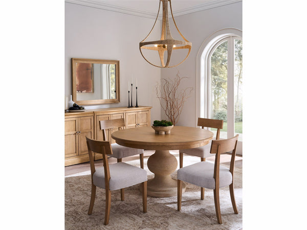 Brindle Wrapped Dining Table