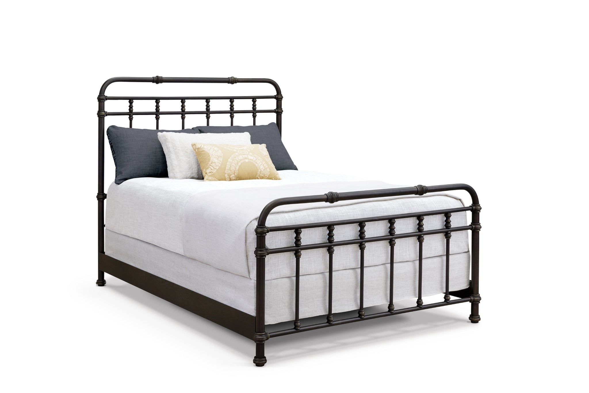 Laredo Iron Bed by Wesley Allen