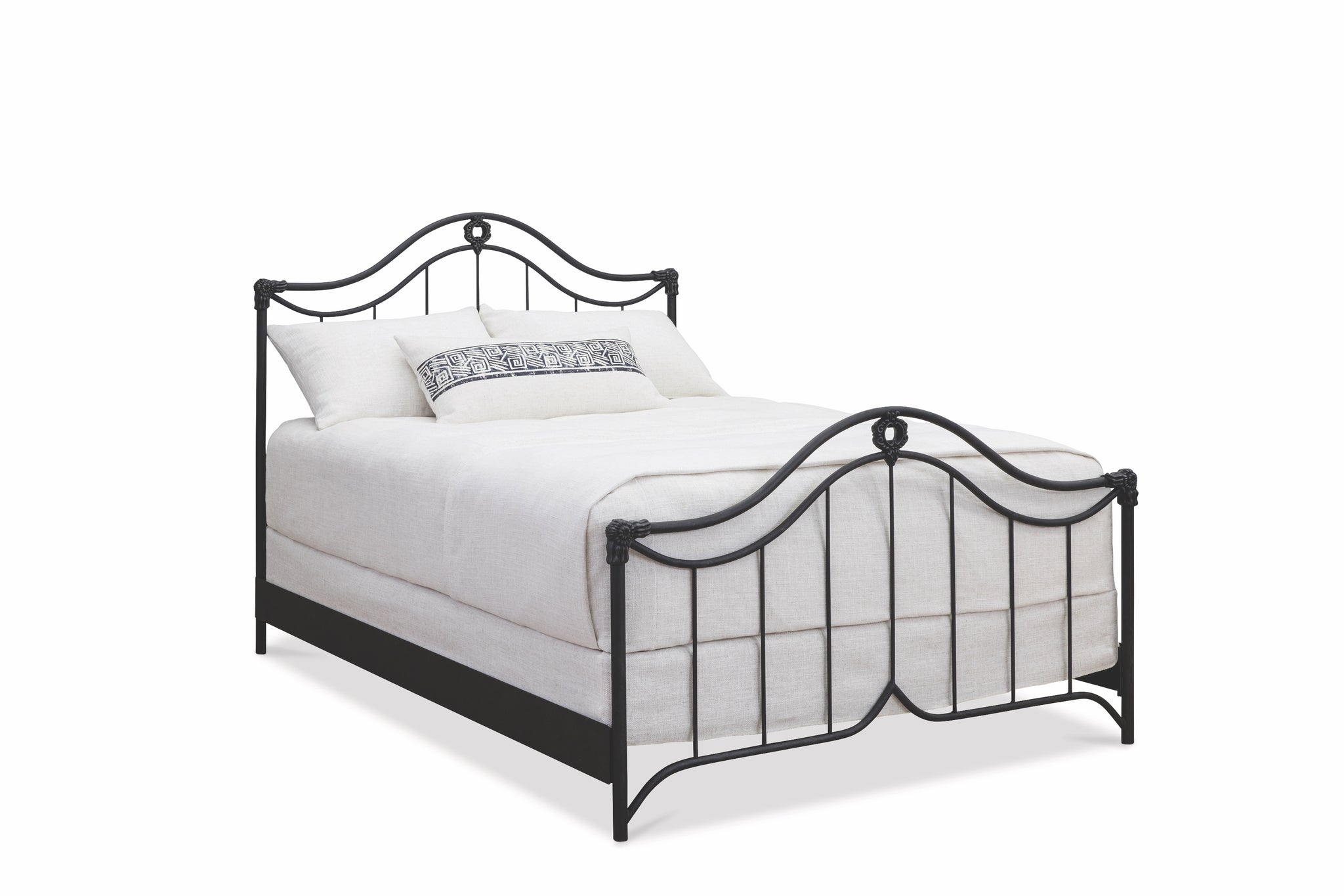 Montgomery Iron Bed by Wesley Allen