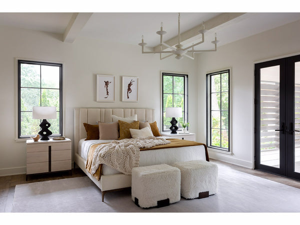 Summerland Uphol Bed Queen