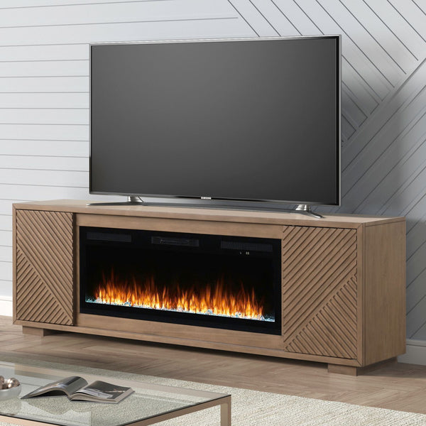 Fireplace TV Consoles 214 84 Inch Console w/ Fire FTS - FIRE-BOX-214-84FTS