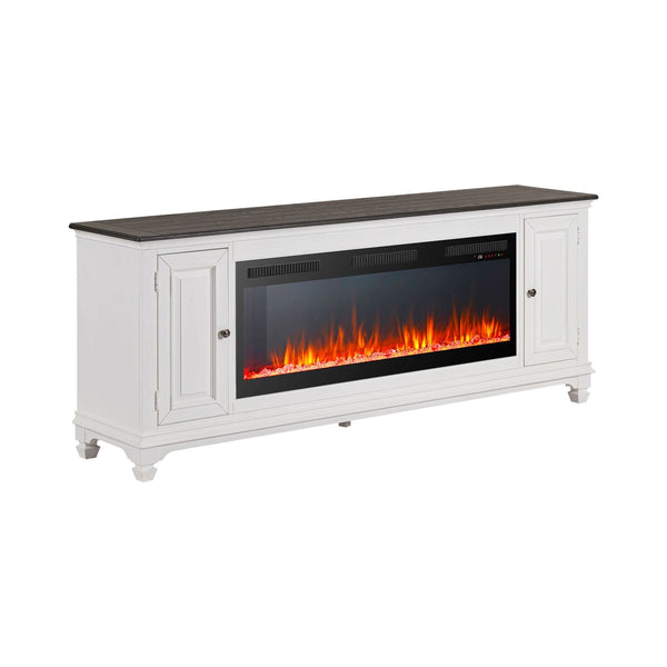Fireplace TV Consoles 417 80 Inch Console w/ Fire FTS - FIRE-BOX-417-80FTS