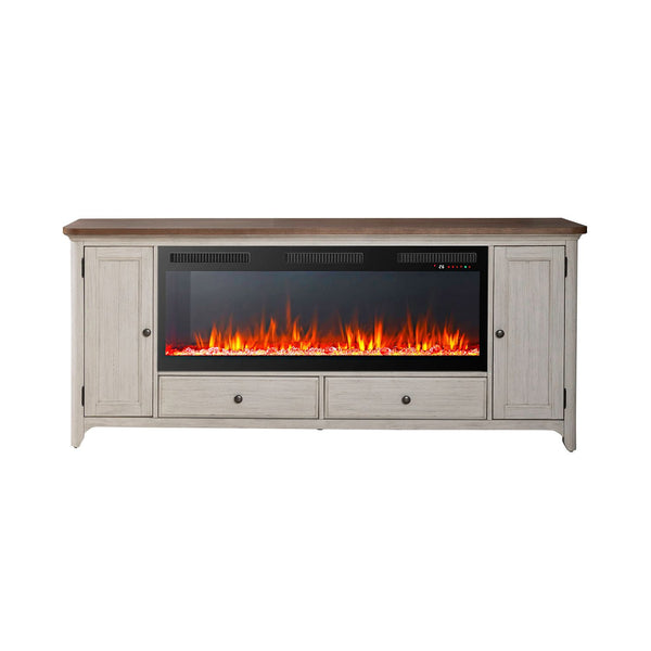 Fireplace TV Consoles 652 80 Inch Console w/ Fire FTS - FIRE-BOX-652-80FTS
