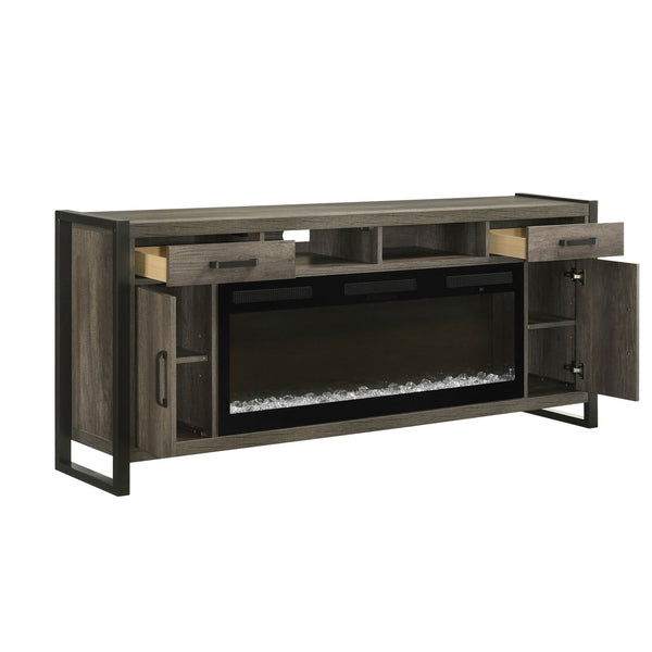 Fireplace TV Consoles 686 78 Inch Console w/ Fire FTS - FIRE-BOX-686-78FTS