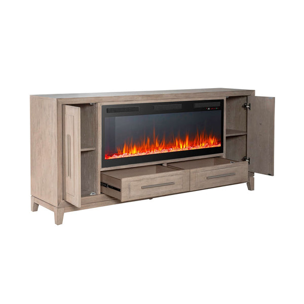 Fireplace TV Consoles 789 80 Inch Console w/ Fire FTS - FIRE-BOX-789-80FTS