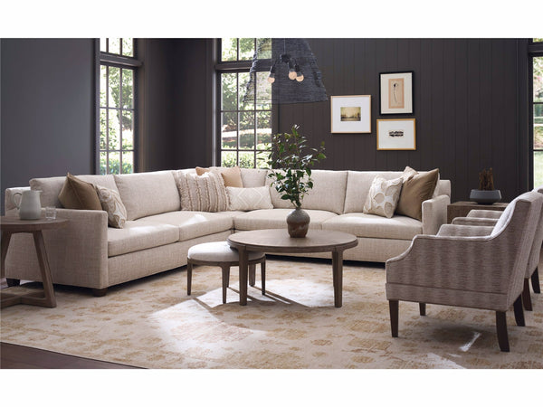 Boulder Bunching Ottoman