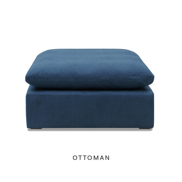 Bowe XL Chaise Shaped Sectional Slate