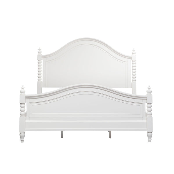 Queen Poster Bed, Dresser & Mirror, (2) Night Stand