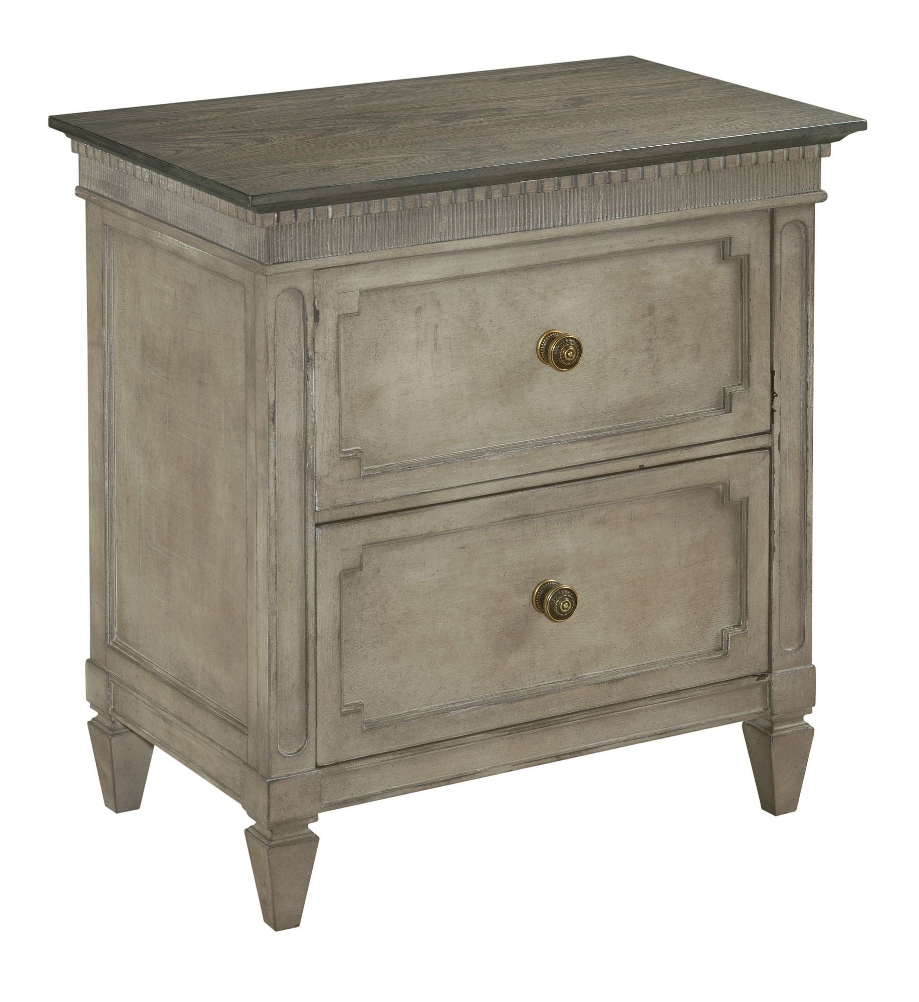 AX TWO DRAWER NIGHTSTAND
