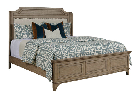 ENGELS QUEEN UPHOLSTERED BED HEADBOARD