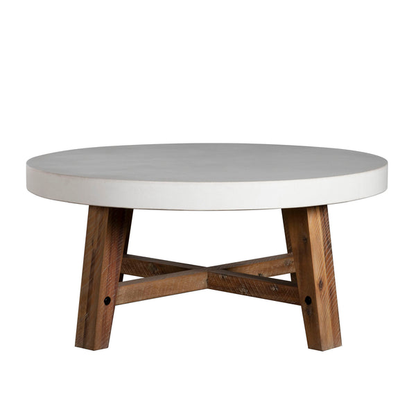 Aster Collection, Round Coffee Table Natural finish