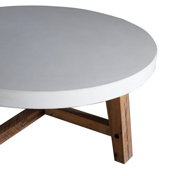 Aster Collection, Round Coffee Table Natural finish