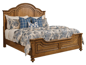 EASTBROOK CAL KING PANEL BED - COMPLETE