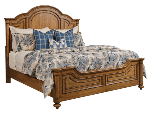 EASTBROOK CAL KING PANEL BED - COMPLETE