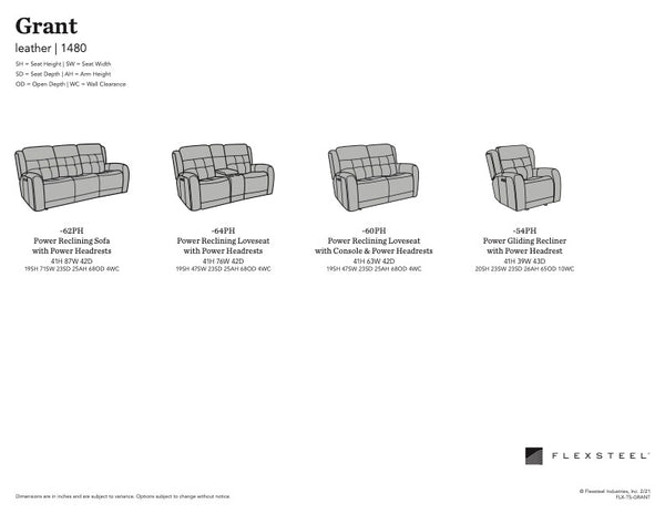 Grant Reclining Sofa