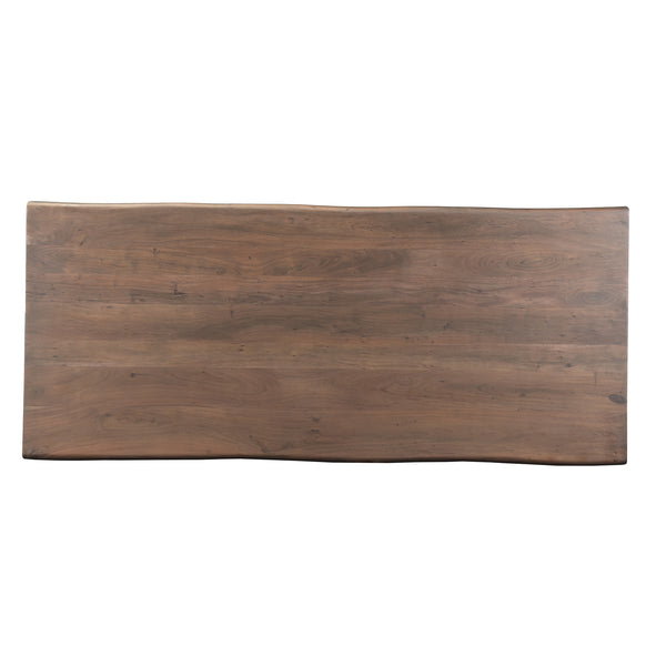 Ironwood Collection Dining Table Dark Vinegar finish