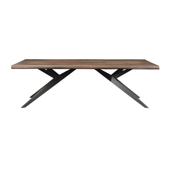 Ironwood Collection Dining Table Dark Vinegar finish