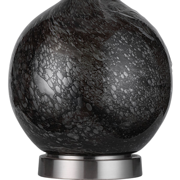 Uttermost Cosmos Charcoal Glass Buffet Lamp