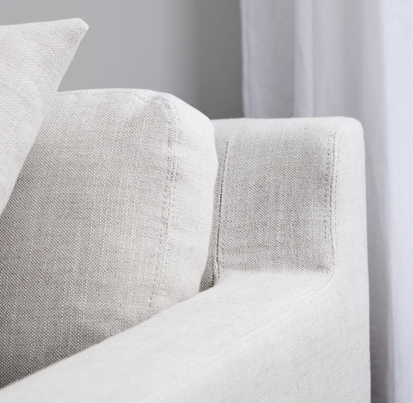 Laurel Collection Chair Oat White