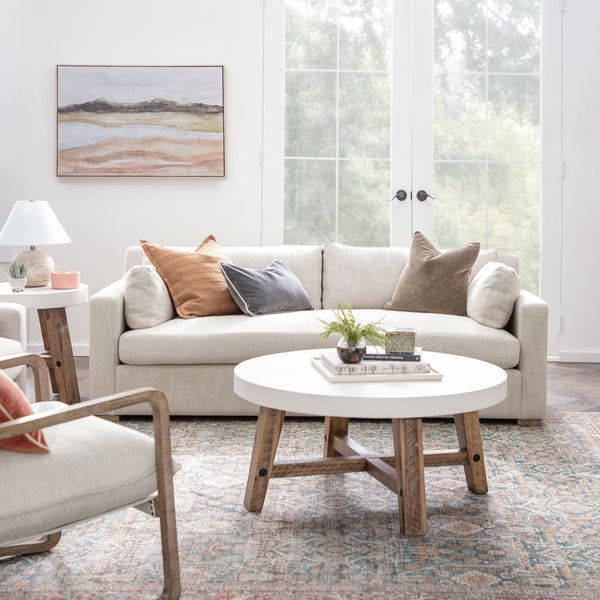Aster Collection, Side Table Natural finish