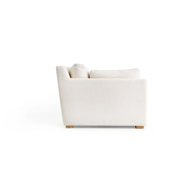 Laurel Collection Chair Oat White