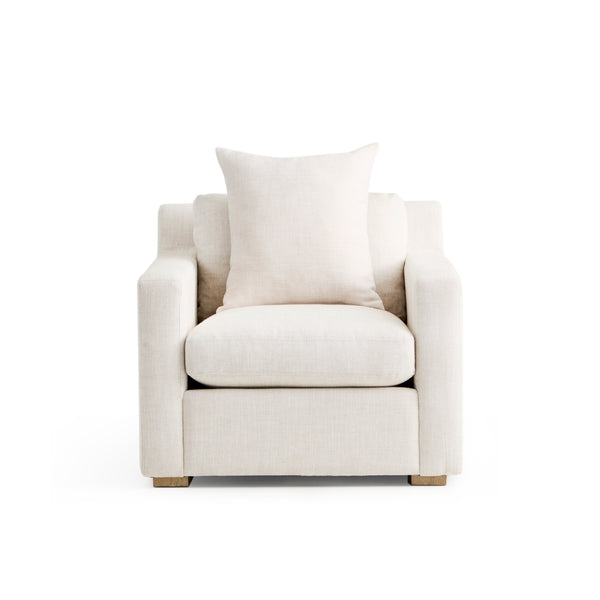 Laurel Collection Chair Oat White