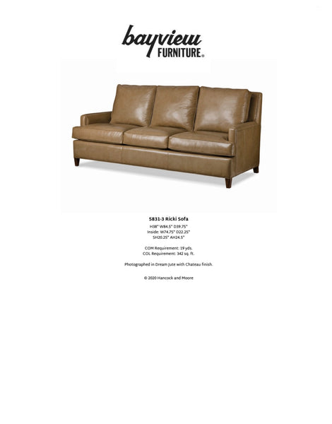 Ricki Sofa by Hancock & Moore