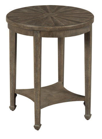 SUTTER ROUND END TABLE