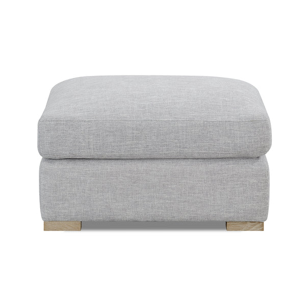 Alder Collection Ottoman Cloud Gray