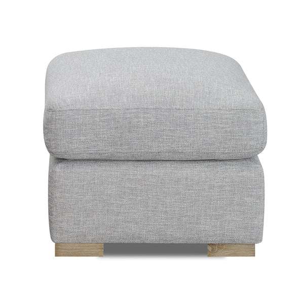 Alder Collection Ottoman Cloud Gray