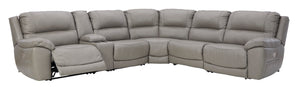 Dunleith Leather Sectional