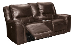 Cantazaro Power Reclining Console Loveseat